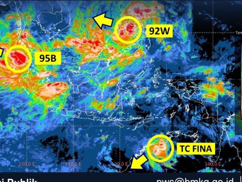 3 Siklon Intai Indonesia! BMKG Ungkap Potensi Bencana