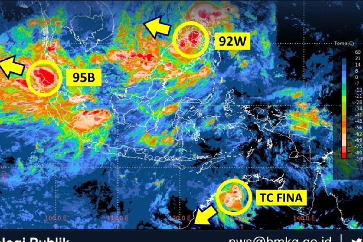 3 Siklon Intai Indonesia! BMKG Ungkap Potensi Bencana