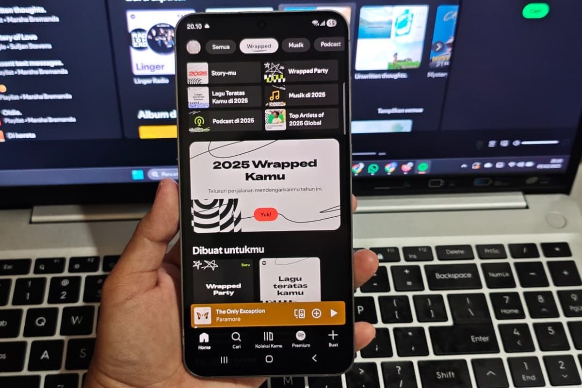 Nostalgia Musik Di Mulai! Cek Spotify Wrapped 2025 Kamu
