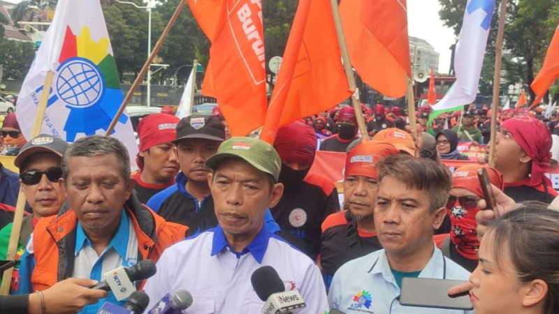 Suara Buruh Tolak UMP Jakarta 2026 Rp 5,7 Juta