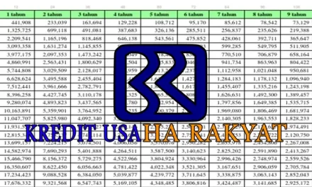 Jangan Asal Pinjam! Cek Dulu Simulasi KUR BRI 500 Juta Ini