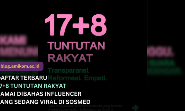 Analisis Dampak Jika 17+8 Tuntutan Rakyat Tak Terpenuhi