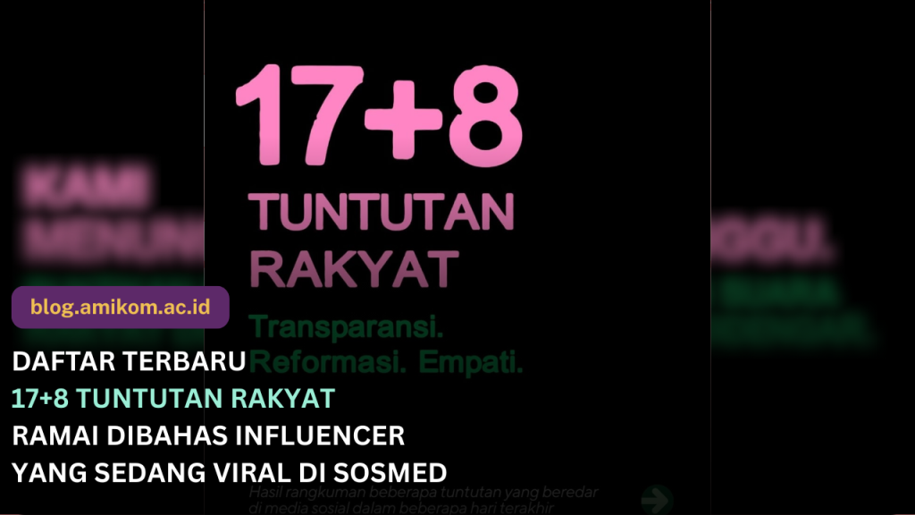 Analisis Dampak Jika 17+8 Tuntutan Rakyat Tak Terpenuhi