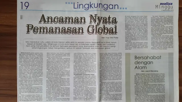 Belajar Dari Sejarah: Ancaman Nyata Pemanasan Bumi